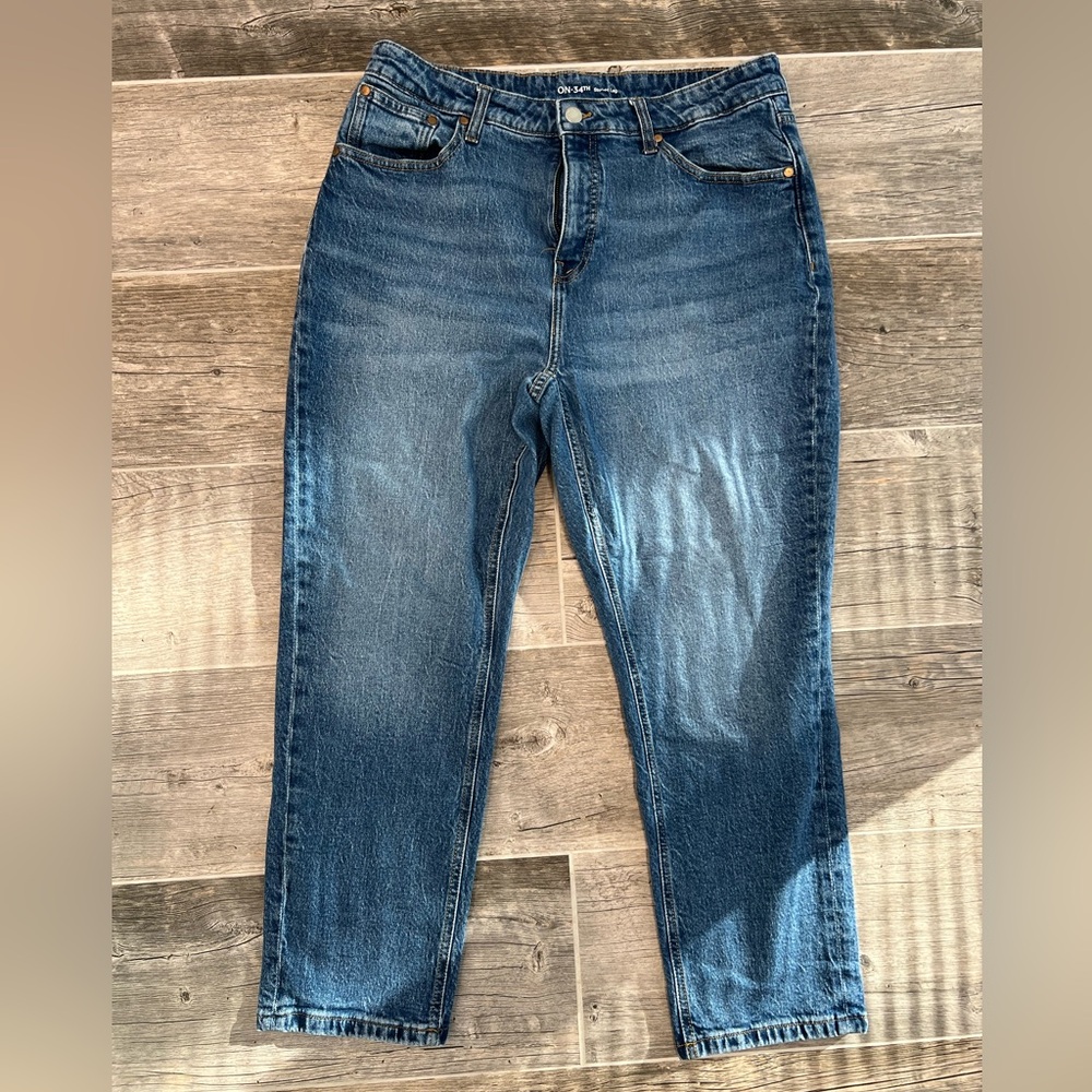 On 34th  Jeans Classic Blue Denim